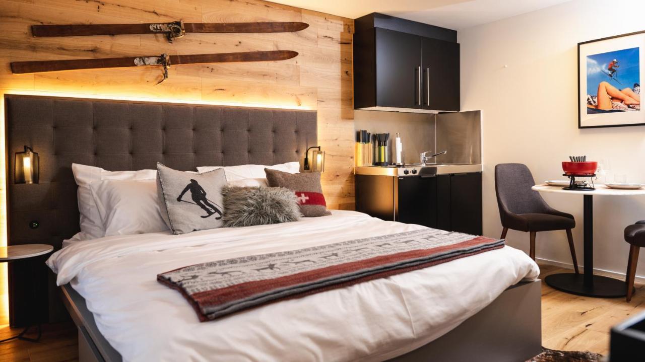 Wunderstay Alpine 403 Centric Studio Balcony/View Davos Zewnętrze zdjęcie